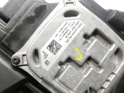 2012 Audi A7 Front Headlight Led Left Driver Side OEM