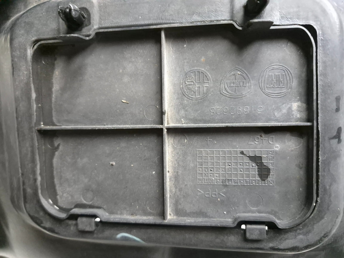 2014 Fiat 500l Splash Shield Fender Liner Rear & Front Side 4 Pcs OEM