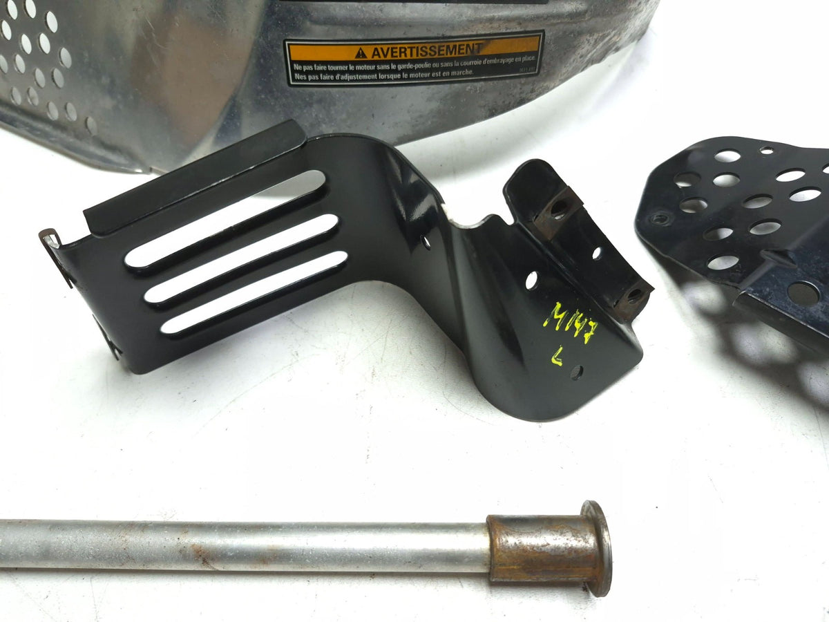 2014 Arctic Cat Zr 6000 Upper Frame Structure Chassis Belly Pan Skid Plate Kit