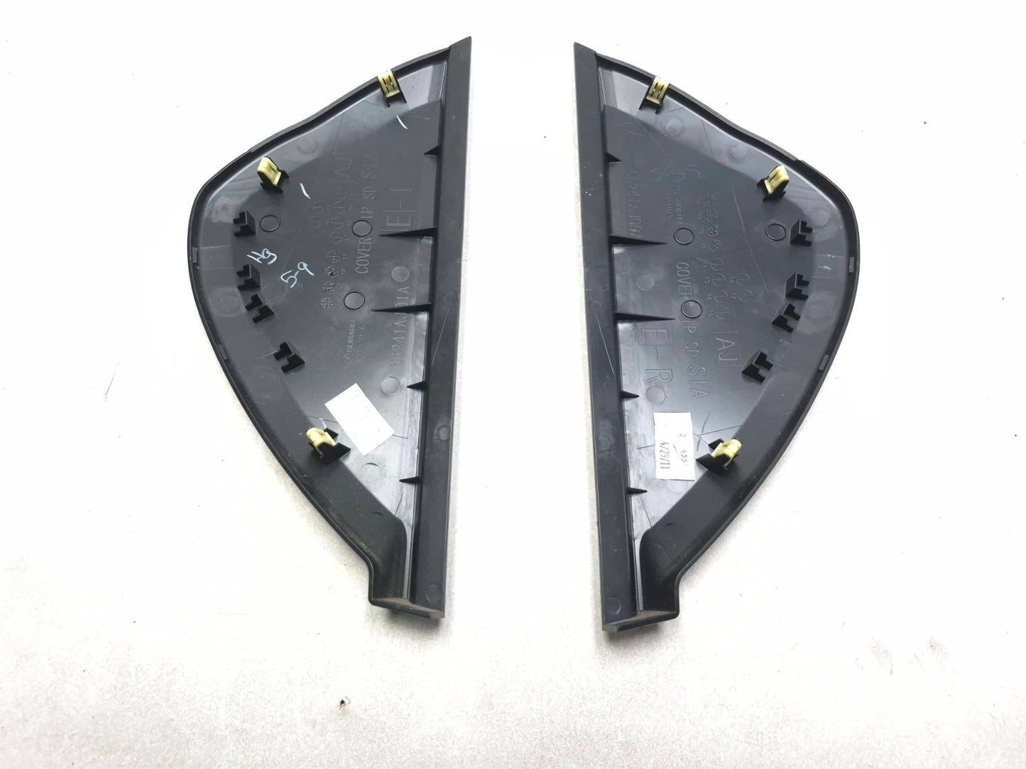 2010 Subaru Legacy Dashboard End Cap Cover Trim Left & Right 2pcs OEM