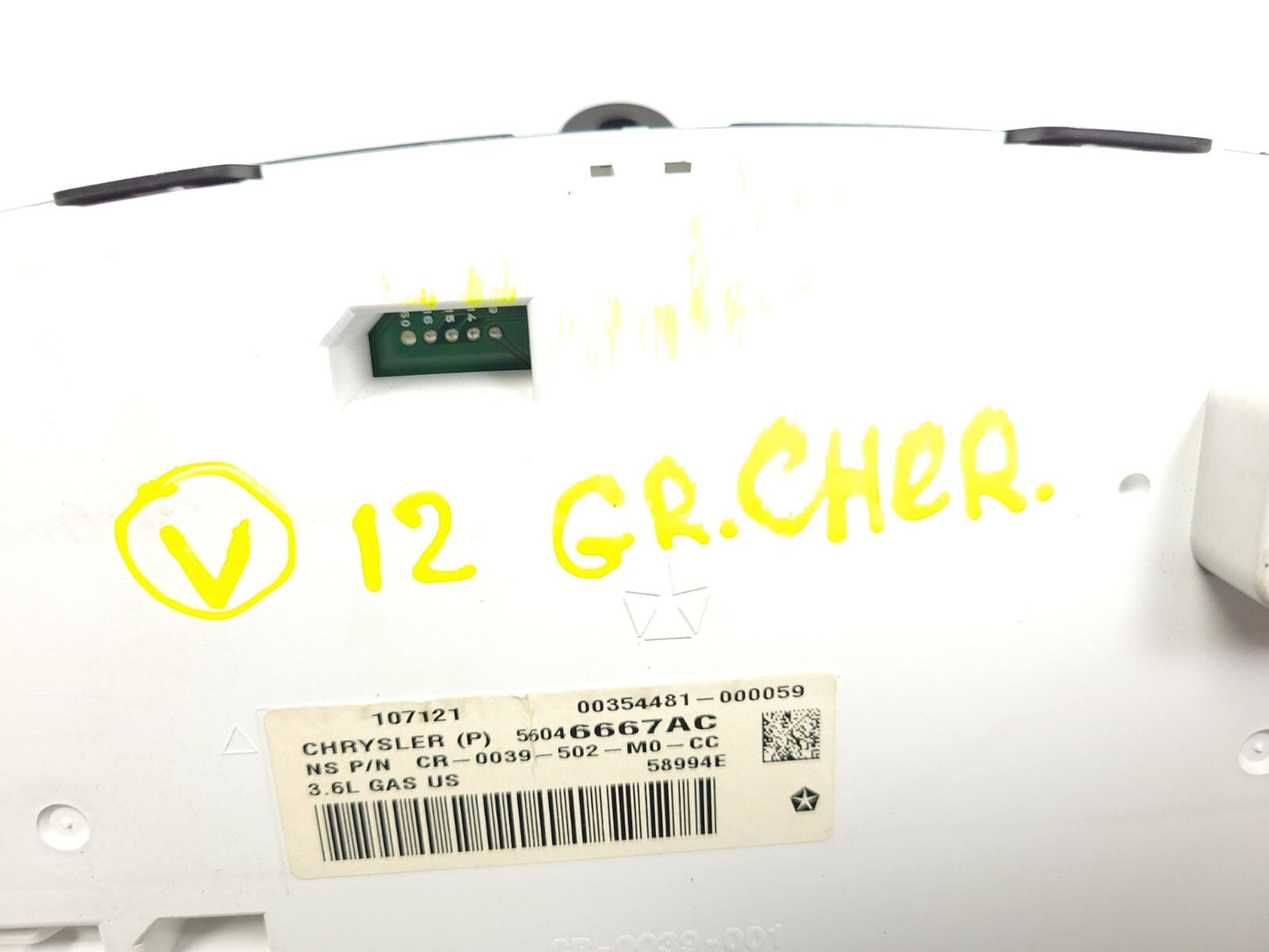 2012 Jeep Grand Cherokee Speedometer Instrument Gauge Cluster OEM