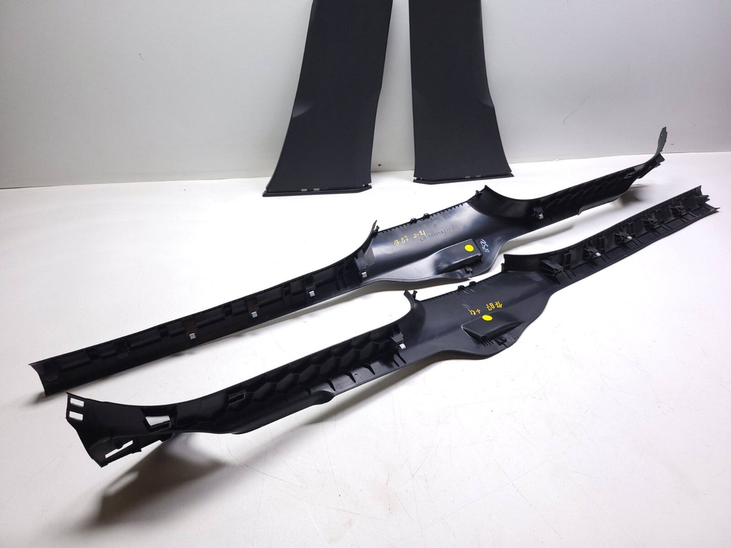 2017 Volkswagen Passat B Pillar Trim Cover & Scuff Plate Left & Right OEM