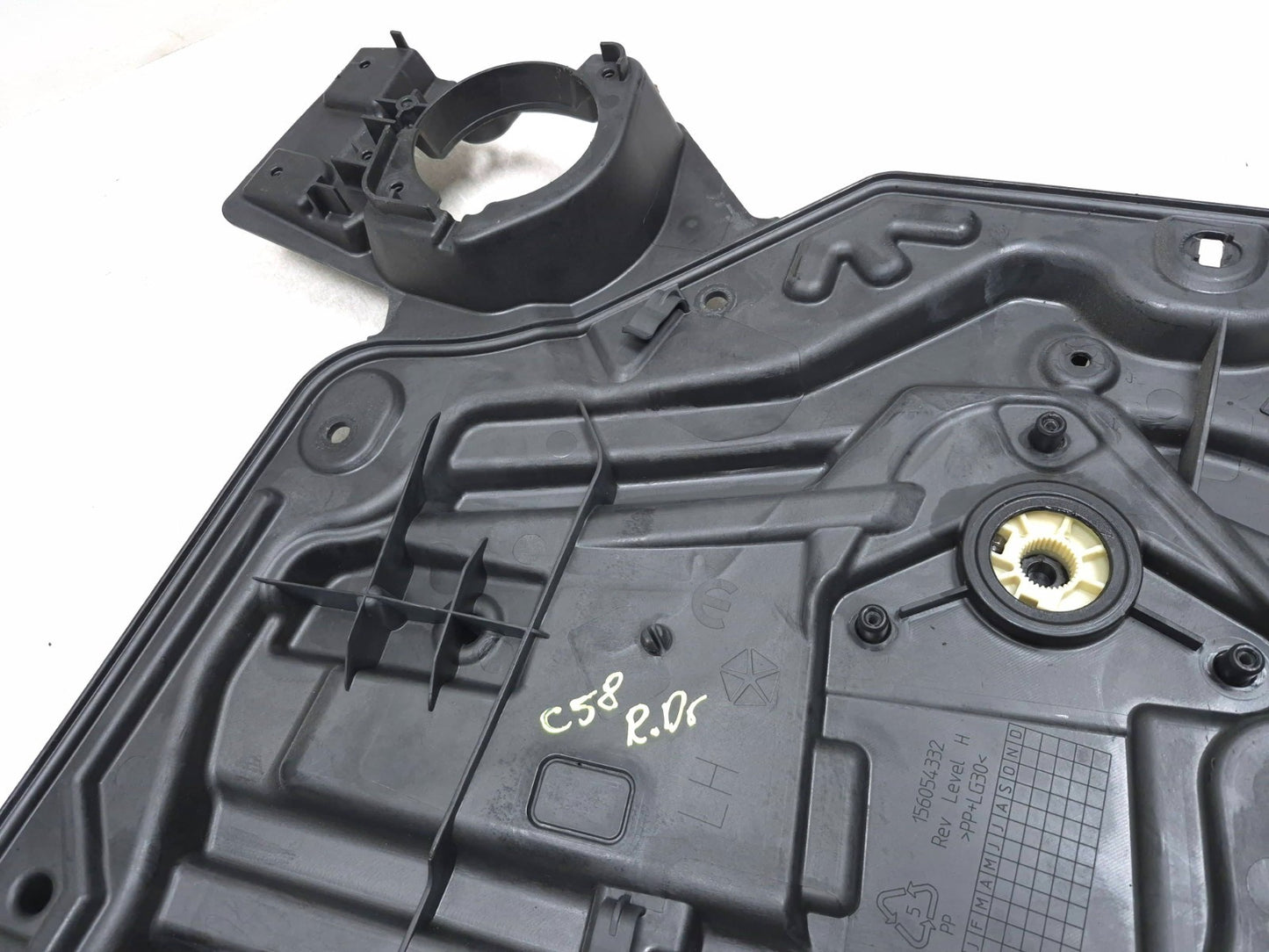 2018 Chrysler 300 Rear Door Window Regulator & Carrier Driver Side Left OEM