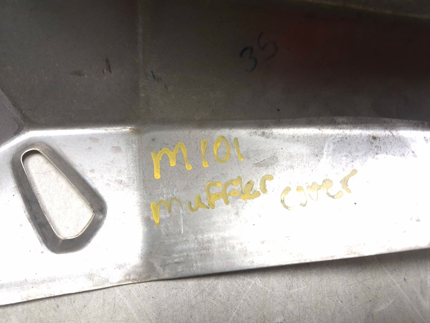2024 Kawasaki Ninja 500 Ex500 Cover Muffler OEM
