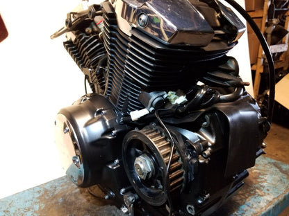 2007 Yamaha Xvs1300 Engine V Star 1300 9.623 Miles