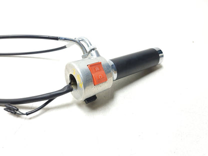 2002 Honda Magna Vf 750c Front Right Control Switch & Throttle Cable OEM