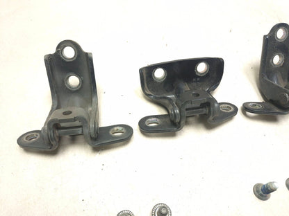 2012 Hyundai Sonata Driver Side Door Hinge & Latch 6pcs W/ Bolt 12pcs OEM