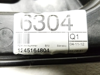 2013 Porsche Cayenne Window Regulator Rear Passenger Side Right OEM