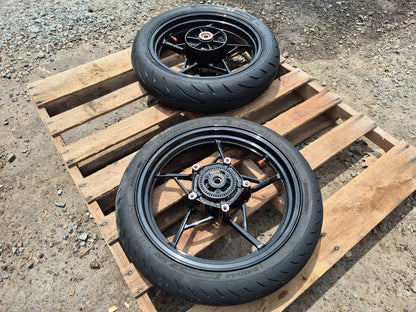2019 Kawasaki Z400 Er400d Wheel Rim & Tire Front & Rear *straight* OEM