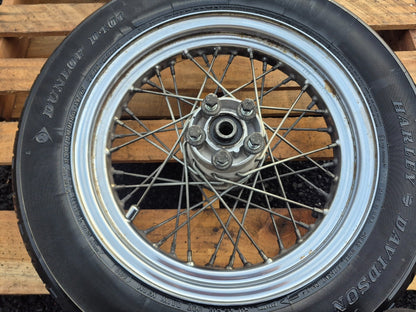1997 Harley Sportster Xl883  Xl 883 Rear & Front Wheel W/ Tire Pair 16" 19" OEM