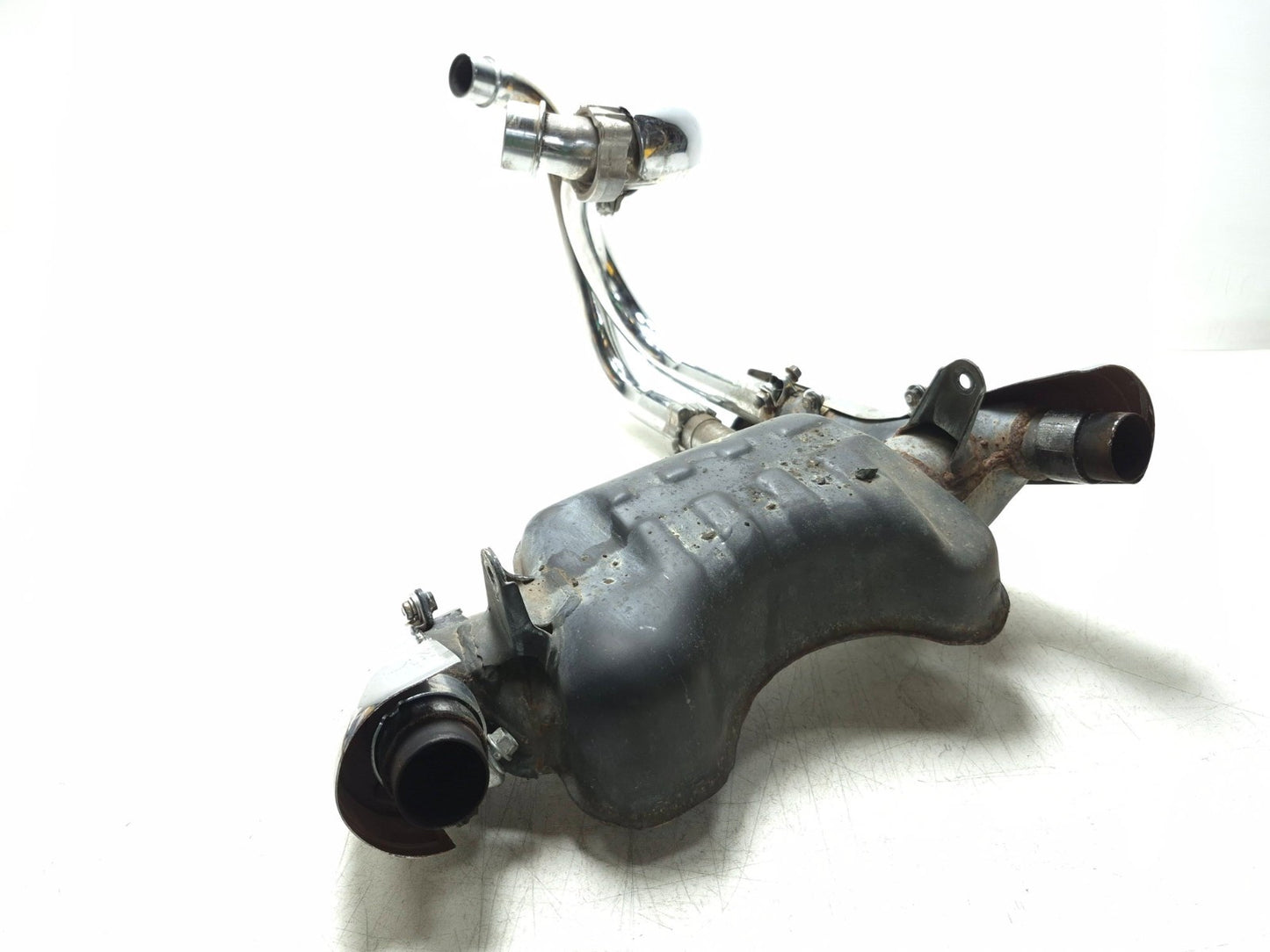 1985 Honda Shadow Vt500c Exhaust Header Pipe Assy OEM