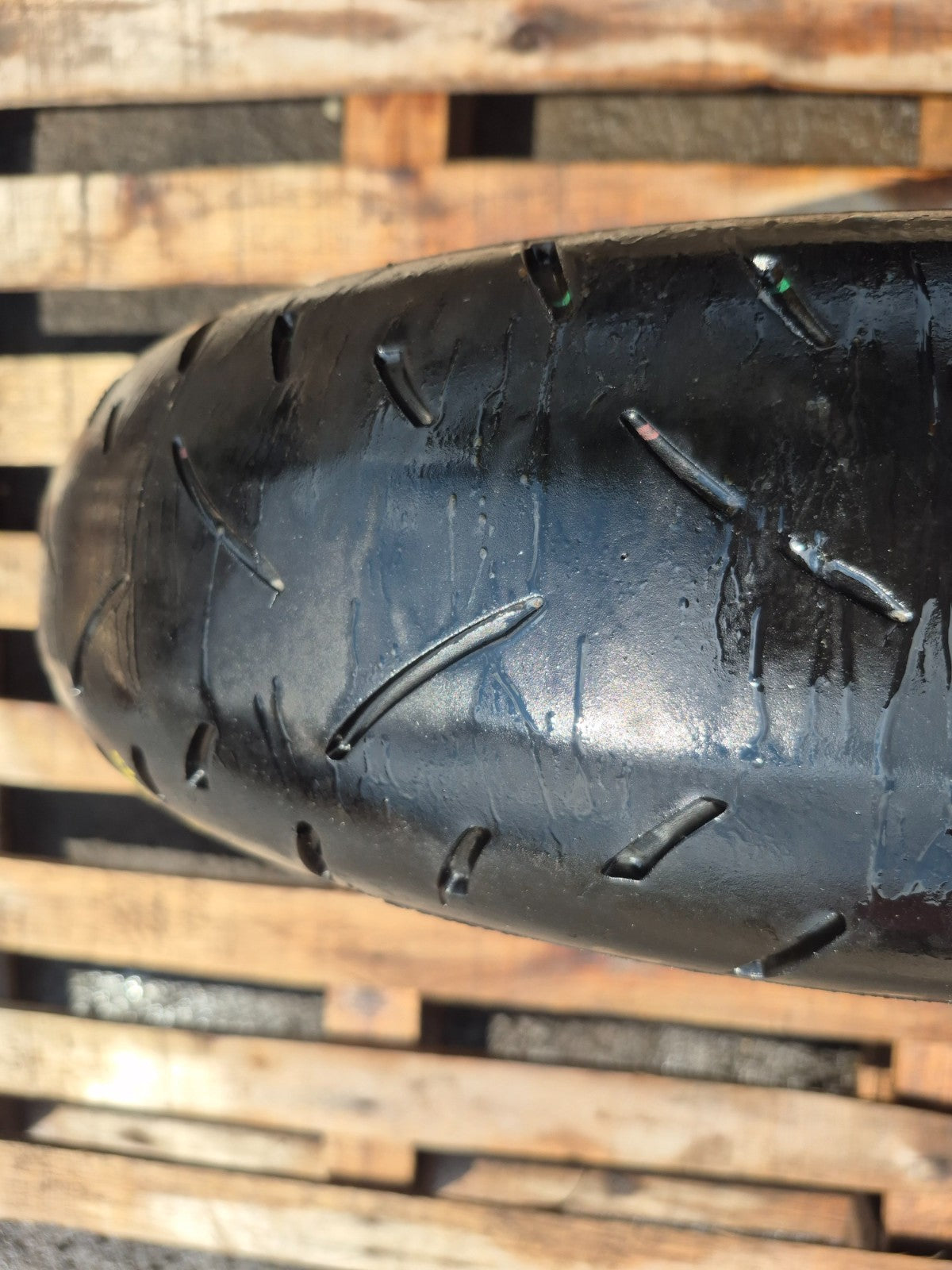 2023 Kawasaki Ninja 400 Ex400 Rear Wheel Rim & Tire  OEM