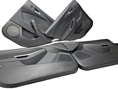 2013 Ford Focus Hatchback Door Panel Trim Front & Rear 4pcs OEM