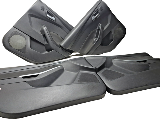 2013 Ford Focus Hatchback Door Panel Trim Front & Rear 4pcs OEM