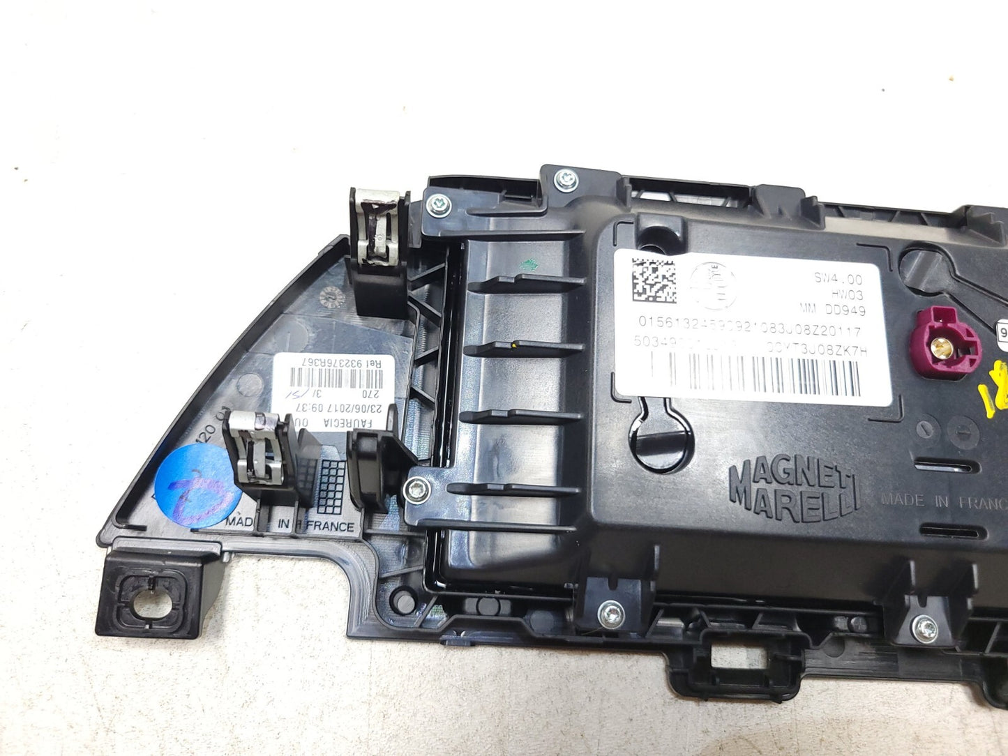 2018 Alfa Romeo Stelvio Dashboard Lcd Display Multimedia OEM