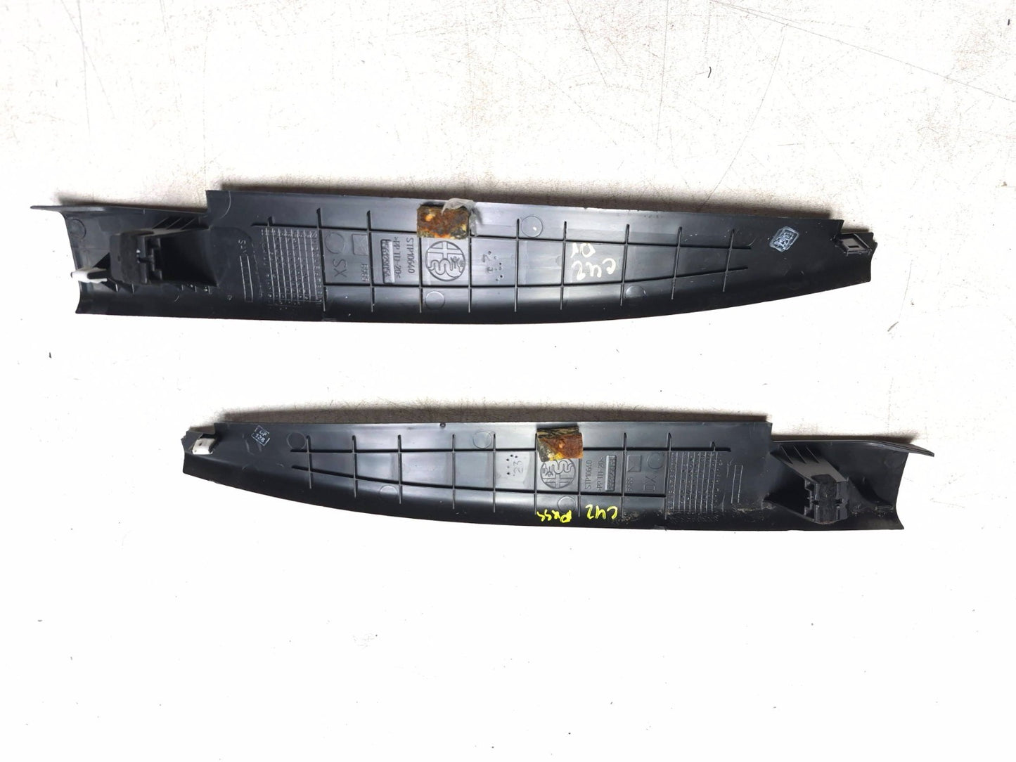 2024 Alfa Romeo Stelvio A Pillar Trim Left & Right Pair OEM