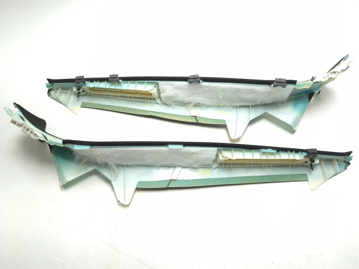 2010 Mercedes S400 Rear C-pillar Trim Cover Panel 2pcs OEM