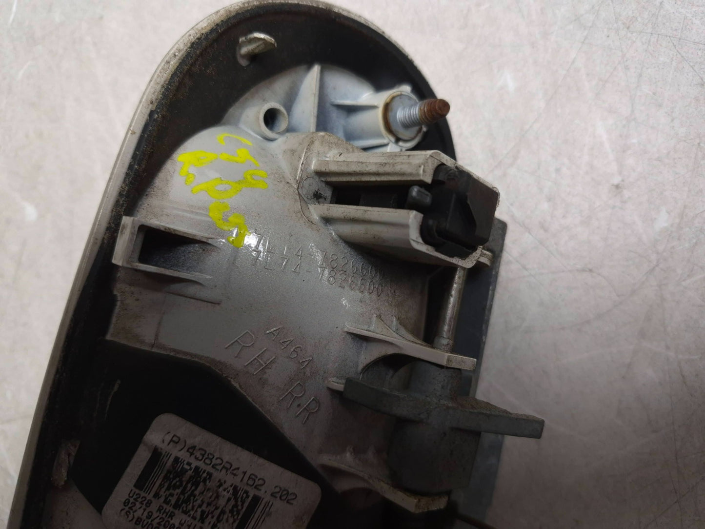 2008 Lincoln Navigator Rear Exterior Door Handle Passenger Side Right OEM