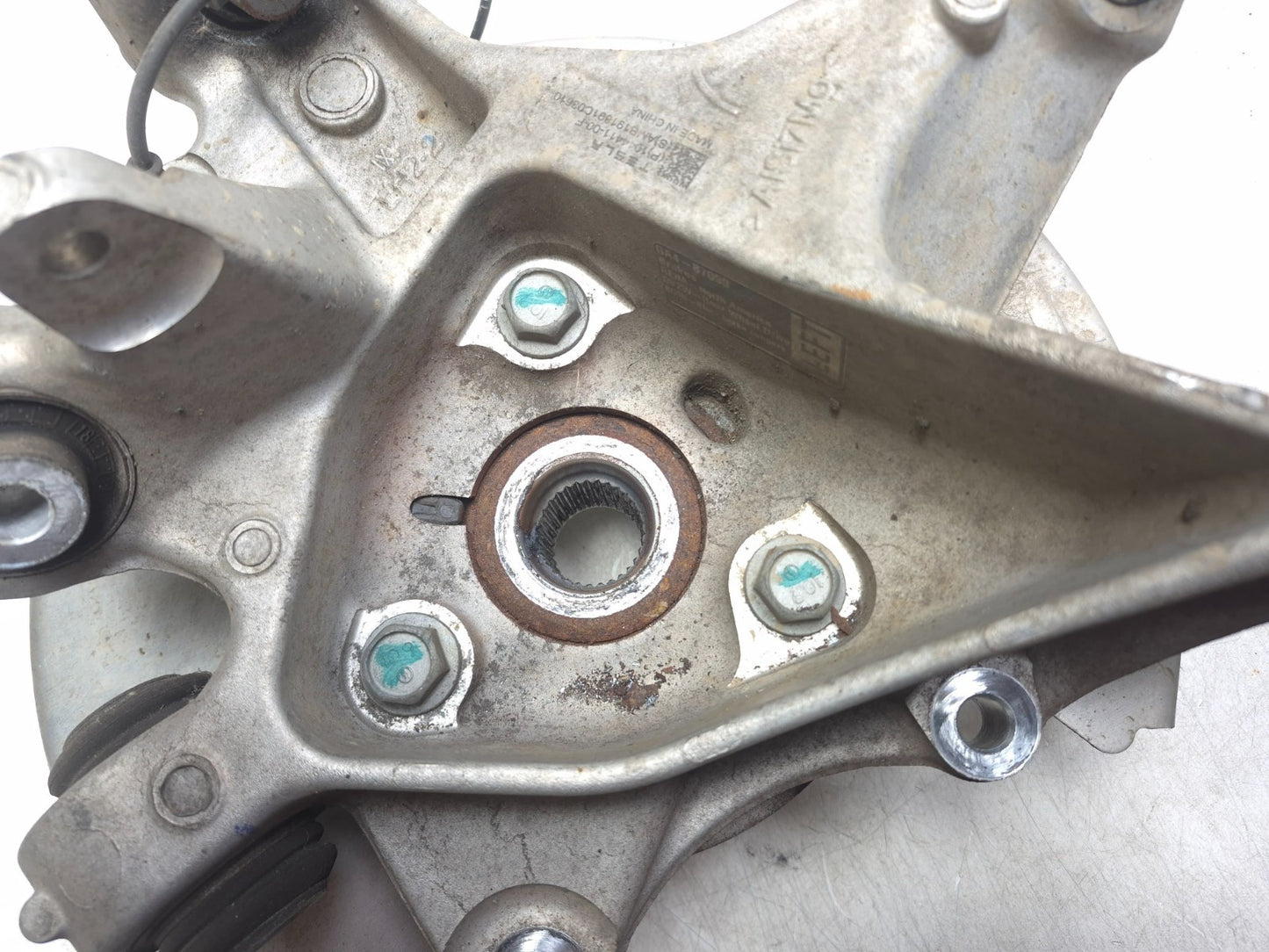 2019 Tesla Model 3 Rear Spindle Knuckle W/ Hub Left Driver Side OEM