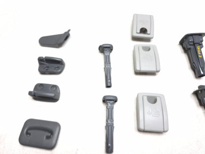 2011 Toyota Prius Rear Seat Trim Guide Sleeve & Fold Lock Set OEM