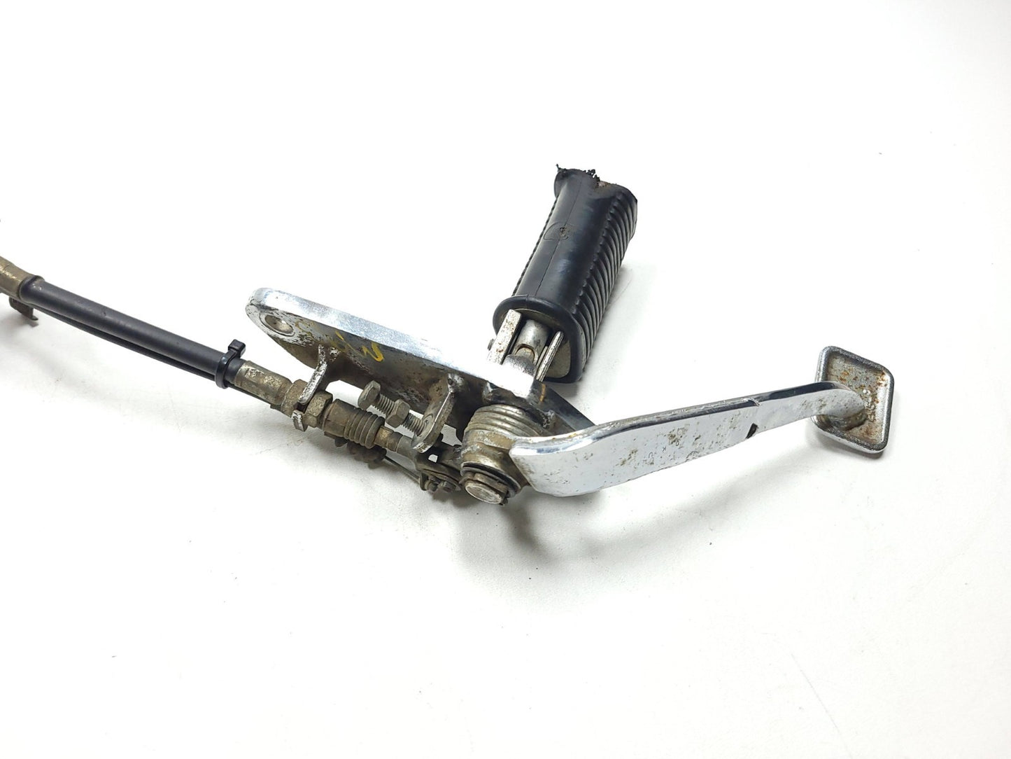 2001 Suzuki Sawage Ls650p Right Brake Pedal & Cable Assembly OEM