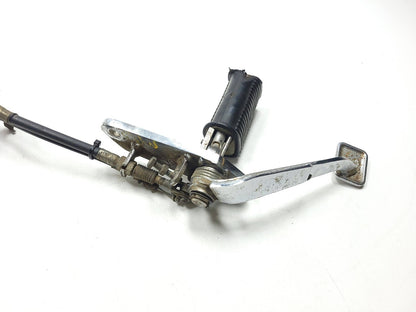 2001 Suzuki Sawage Ls650p Right Brake Pedal & Cable Assembly OEM