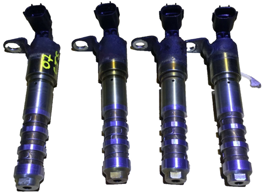 2007 Cadillac CTS Cramshaft Solenoid Adjuster 4pcs OEM