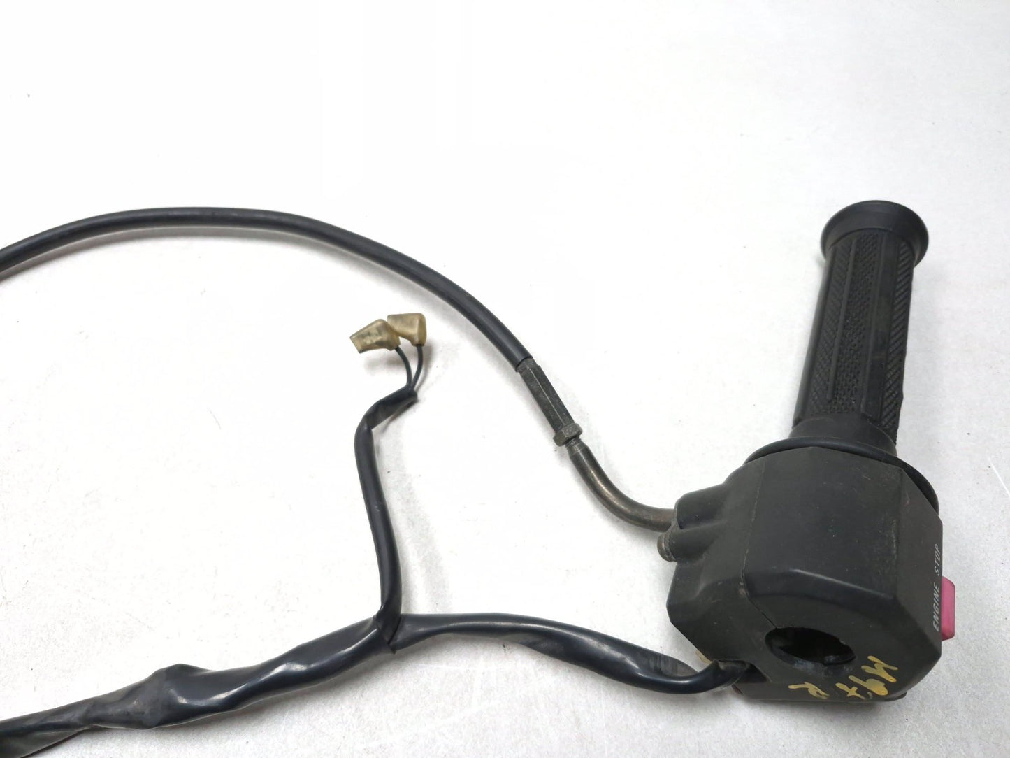 1993 Suzuki Gsx 600 Fp Katana Right Handle Switch & Grip Throttle Cable Assy OEM