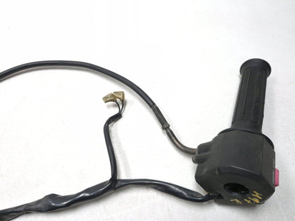 1993 Suzuki Gsx 600 Fp Katana Right Handle Switch & Grip Throttle Cable Assy OEM