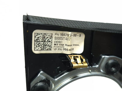 2018 Tesla Model 3 Center Console Cup Holder Bezel W/security Keyless Module OEM