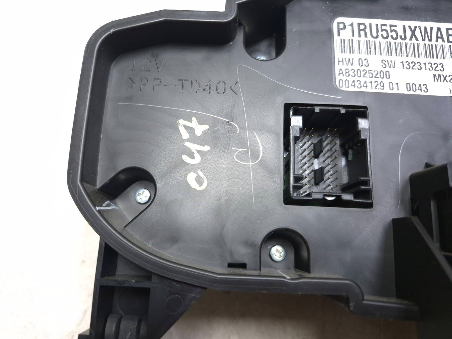 2013 Fiat 500 Turbo A/c Climate Control Dash Panel OEM
