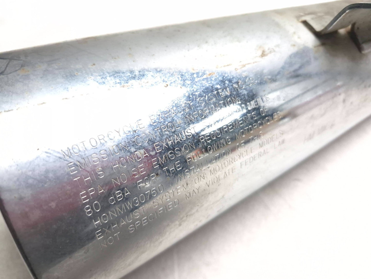 1998 Honda Cb750 Nighthawk Right Exhaust Muffler  OEM