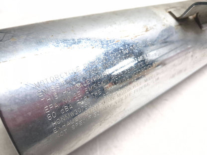 1998 Honda Cb750 Nighthawk Right Exhaust Muffler  OEM