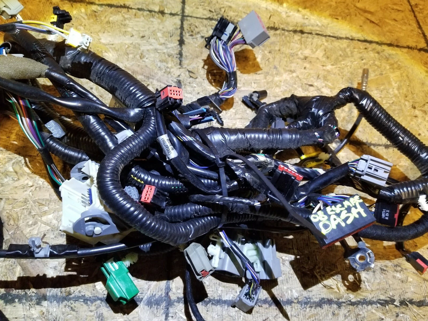 2008-2012 Ford Escape Dashboard Wire Wiring Harness  OEM