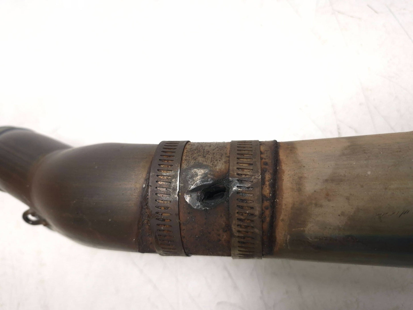 2005 Kawasaki Ninja Zx10r Exhaust Muffler Acrapovic Damaged OEM