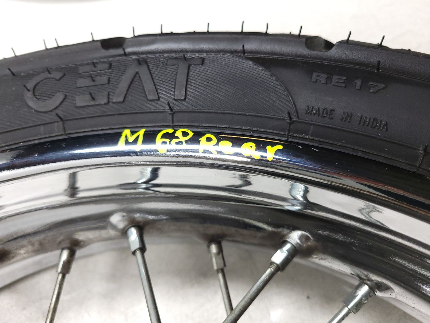 2022 - 2024 Royal Enfield Classic 350 Wheel Rim & Tire Front & Rear OEM