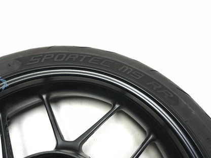 2024 Triumph Speed 400 Rear Wheel Rim W/ Tire 150/60/zr17 Metzeler OEM