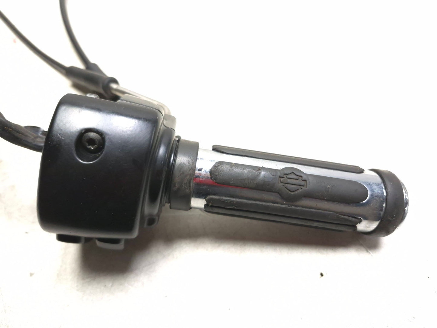2006 Harley Sportster Xl883 Right Handlebar Switch & Throttle Grip Assy OEM