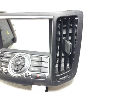 2014 Infiniti Q60 Dash Navigation Screen Trim W/ Navigation Controls OEM