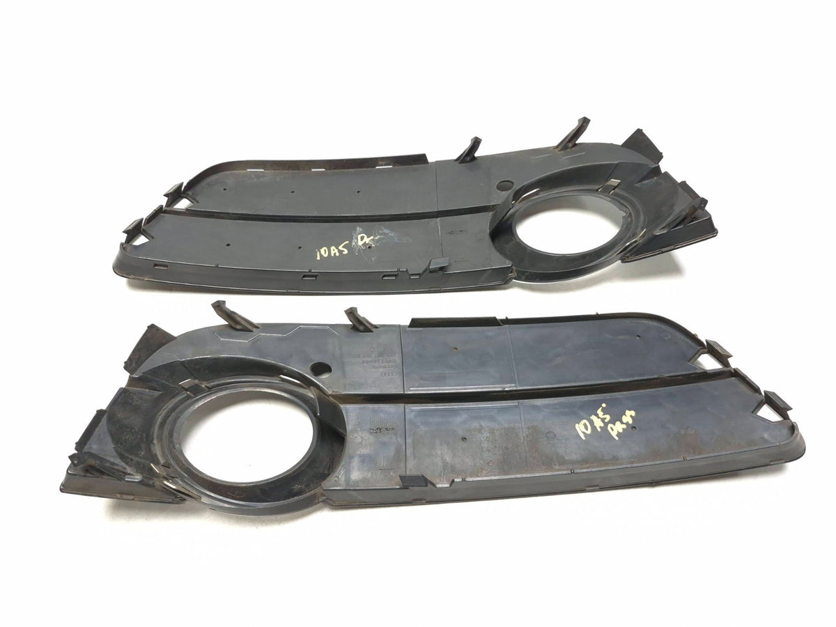 2010 Audi A5 3.2l Front Fog Light Grille Left & Right 8t0-807-682 OEM