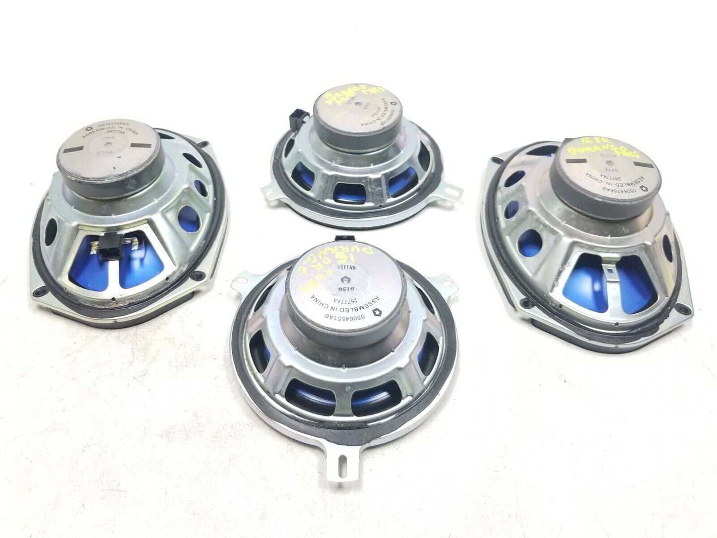 2016 - 2022 Dodge Durango Audio Speaker Set 7pcs OEM