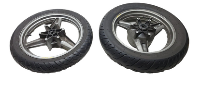 1987 1988 Honda Cbr1000f Wheel Rim & Tire Front & Rear *straight* OEM