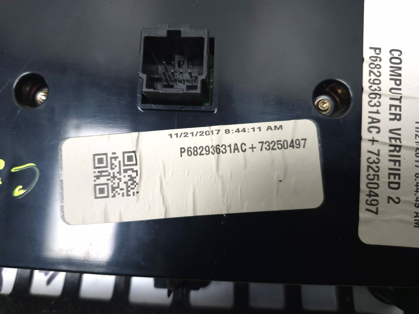 2018 Chrysler 300 Limited AWD Heater AC Temperature Control OEM