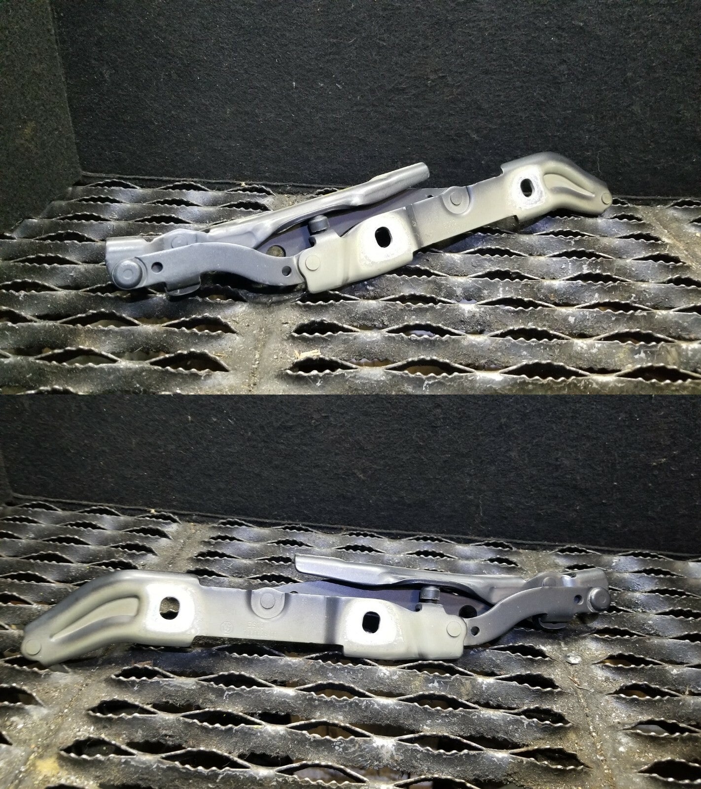 09 10 11 BMW 328xi E90 Sedan Trunk Hinge Mount Support Left & Right Pair OEM