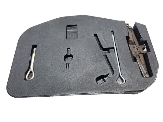 2008 - 2014 Infiniti G37 Spare Tire Jack W/ Foam Holder Insert OEM