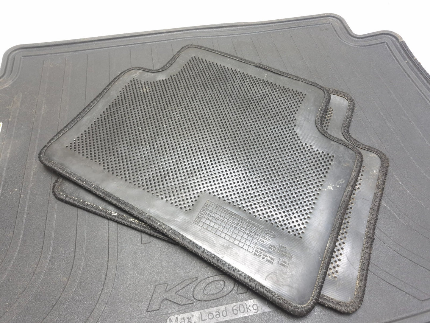 2019 Hyundai Kona Floor Mat Carpet 5 Pcs OEM