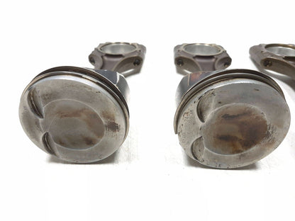 2011 Volkswagen Tiguan Piston & Connecting Rod 4 Pcs 2.0l OEM