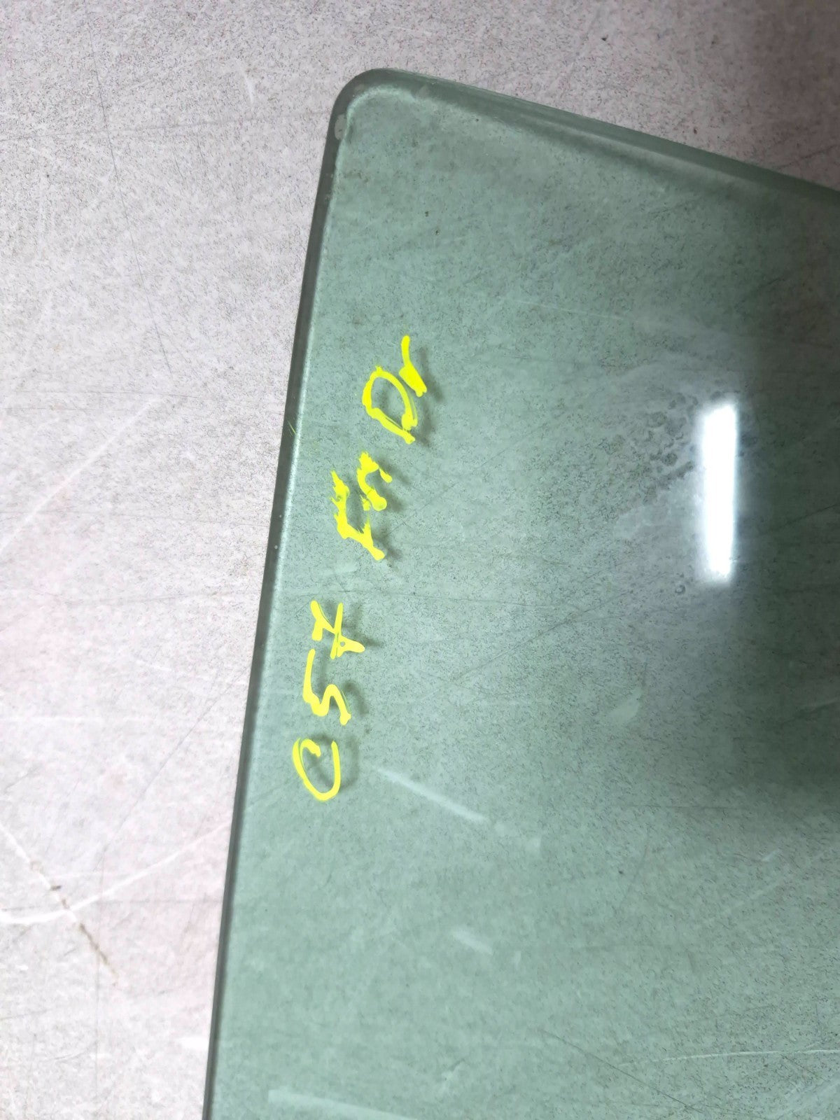 2010 Nissan Maxima Sv Front Driver Door Window Glass OEM