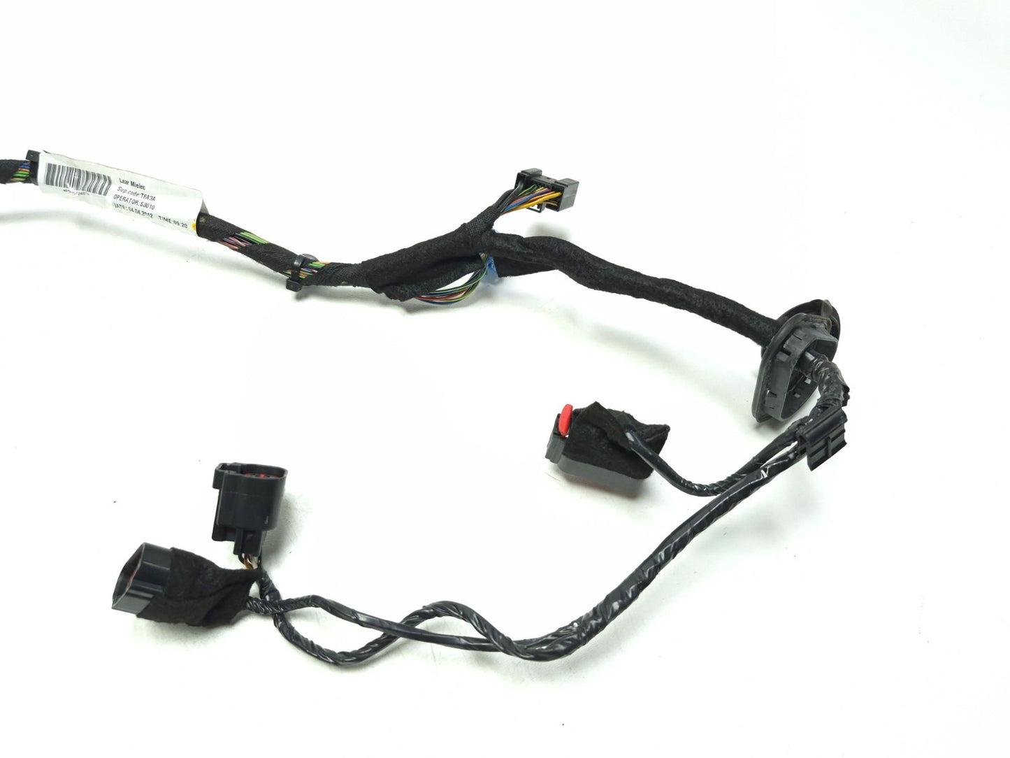 2012 Volvo C30 Front Door Wire Harness Left Driver Side 31295046 OEM