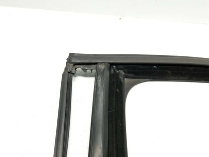 14-17 Fiat 500l Door Window Glass Weatherstrip Seal Rear Driver Left Side OEM
